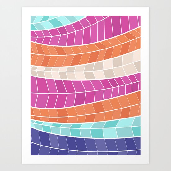 SUMMERPINK2 Art Print