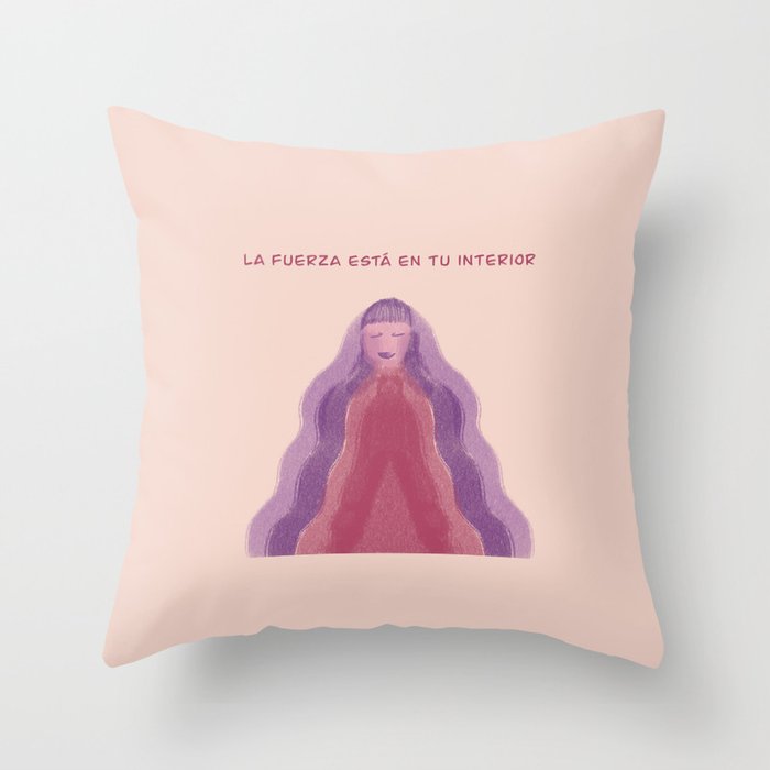 Your power Throw Pillow