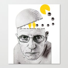 Foucault Canvas Print