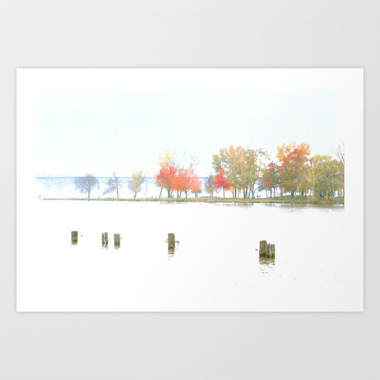 november Art Print