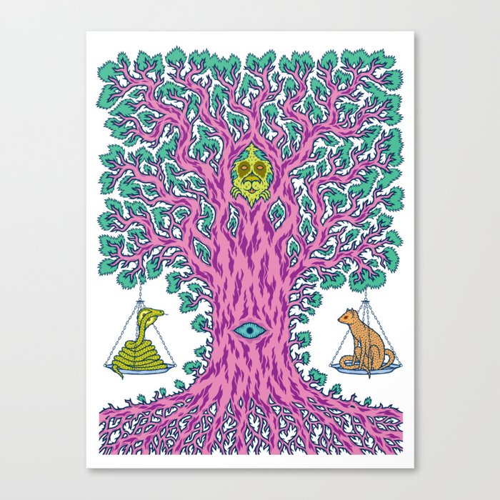 The Tree of Balance Canvas Print