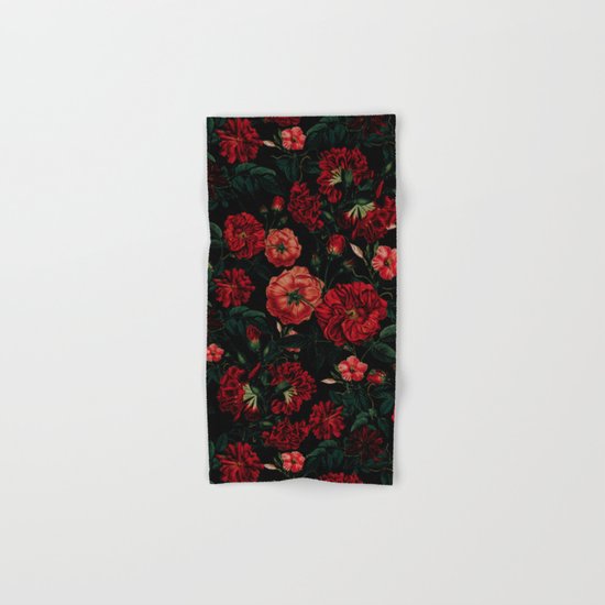 RED NIGHT Hand & Bath Towel