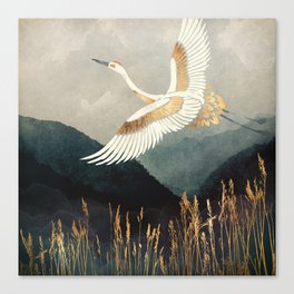 Elegant Flight Canvas Print