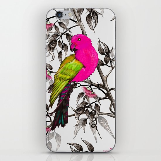 King Parrot iPhone & iPod Skin