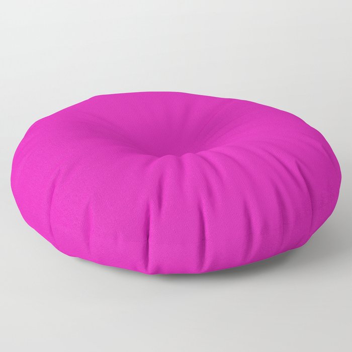 Mod Flashback ~ Hot Pink Floor Pillow
