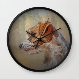 Jack Russell Terrier dog Wall Clock