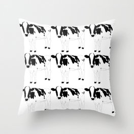 Cow Pattern Throw Pillow