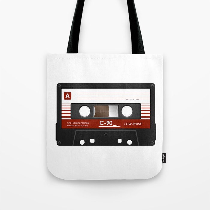 cassette K7 5 C90 Tote Bag