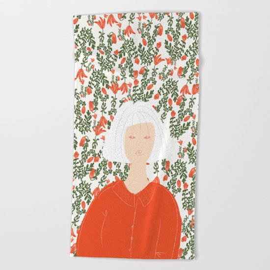 I Want To Hold Your Hand Beach Towel