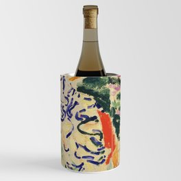 La Japonaise Woman beside the Water by Henri Matisse Wine Chiller