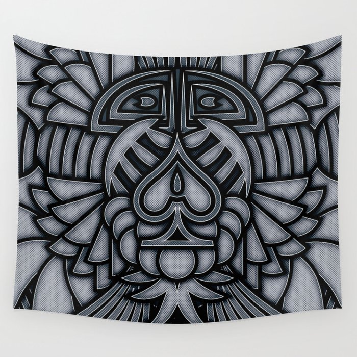 Ace of Tribes IRON Wall Tapestry