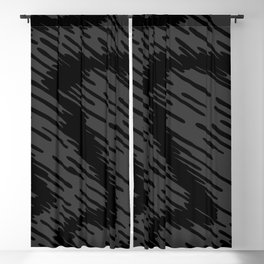 Dark abstract swirls pattern, Line abstract splatter Digital Illustration Background Blackout Curtain