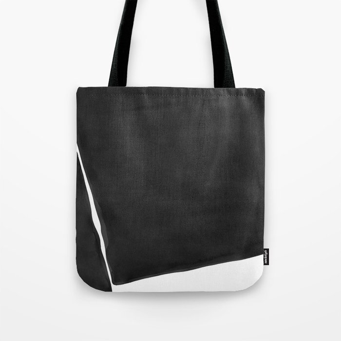 Minimal Black and White Abstract 03 Tote Bag by amini54 | Society6