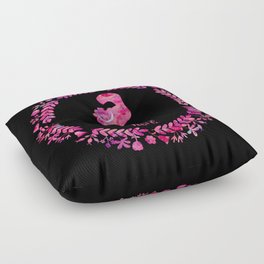 We're all mad here. Cheshire Cat. Floor Pillow