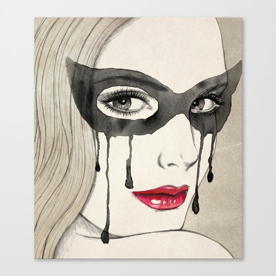 Mask Canvas Print