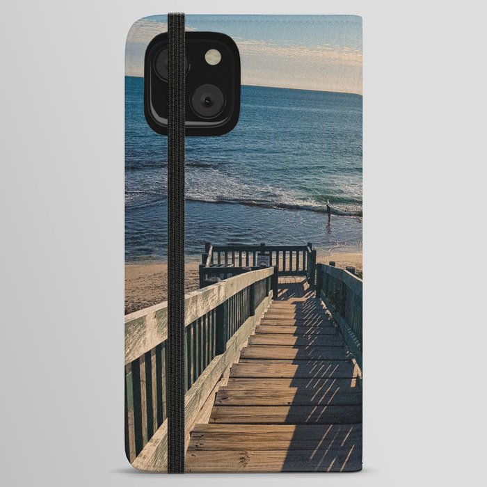 Down to the beach iPhone Wallet Case