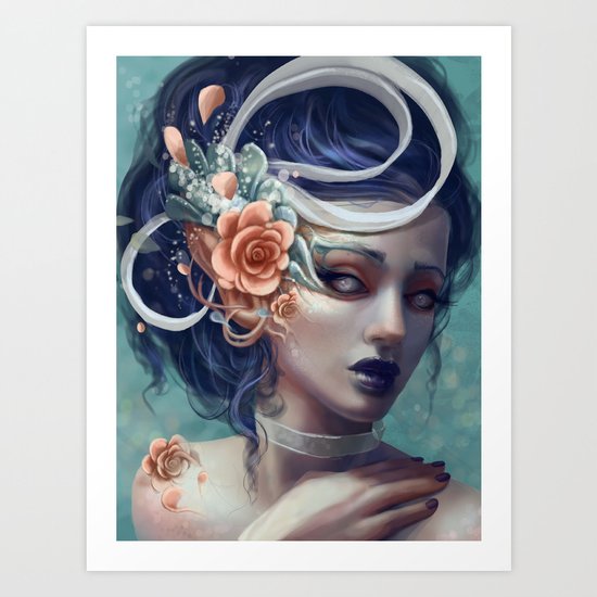 Ribbons and Deciet Art Print