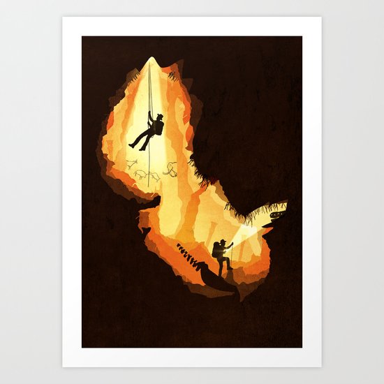 Explorers of the Past Art Print