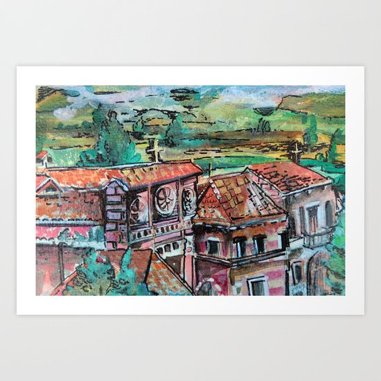 Assisi Italy Art Print