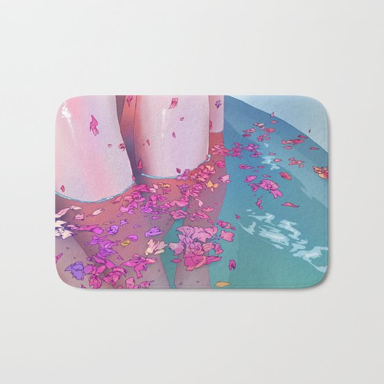 Flower Bath 4 Bath Mat