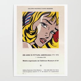 Modern Art Exhibition poster 1976 Poster