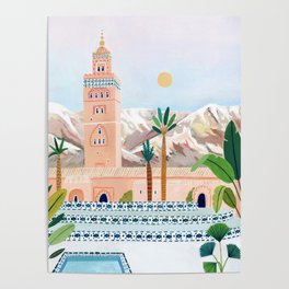 Marrakech Morocco Poster