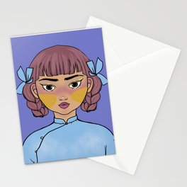 Myanmar Girl Stationery Cards