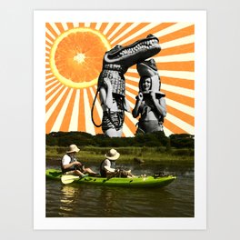 krokodilz Art Print