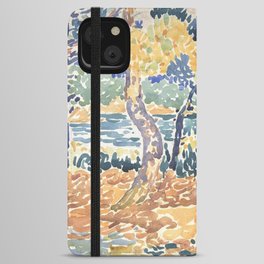 Pines on the Coastline  iPhone Wallet Case