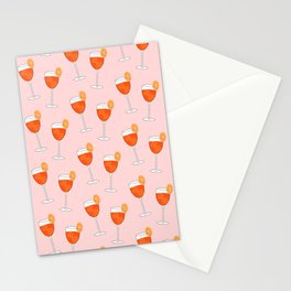 aperol spritz Stationery Cards