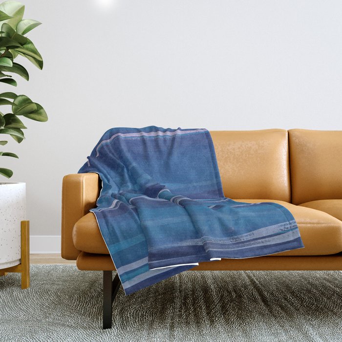 Water - Horizontal Throw Blanket