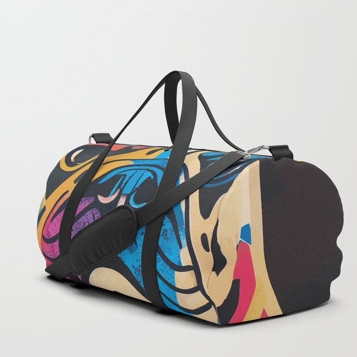 Stand Out with Our Unique and Artistic Old English Bulldog Art Duffle Bag