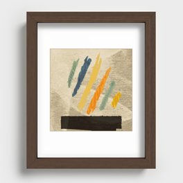 Fire Recessed Framed Print