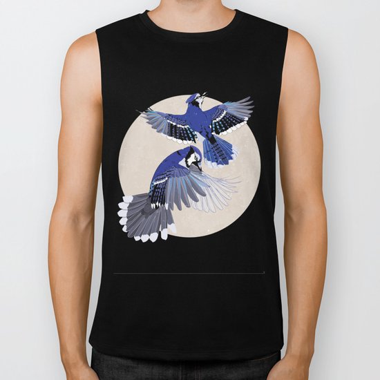 Blue Jays. Biker Tank