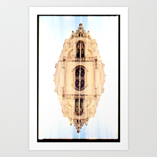 Th (35mm multi exposure) Art Print