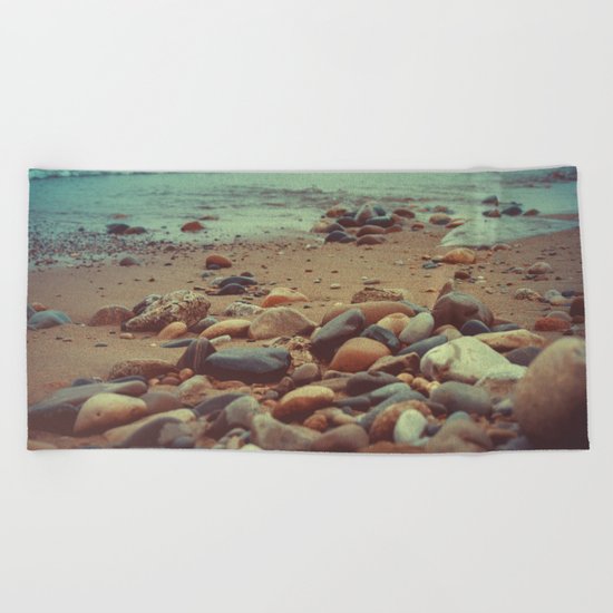 Throwing Stones Beach Towel