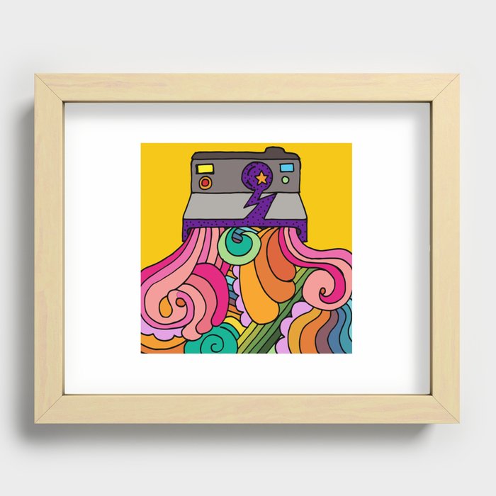 Capture The Rainbow Recessed Framed Print