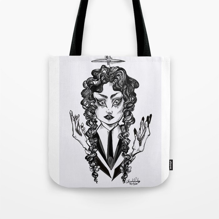 Wednesday’s child is full of woe Tote Bag