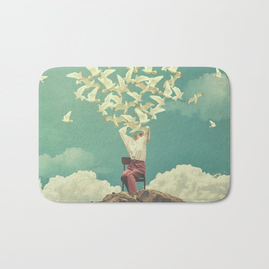 Pigeon Composer Bath Mat