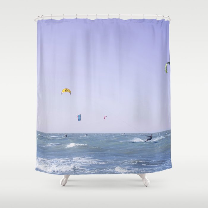 Kite Surf Shower Curtain