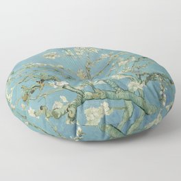 Vincent van Gogh - Almond Blossoms 1890 Floor Pillow