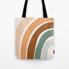 Patterned Rainbow Tote Bag