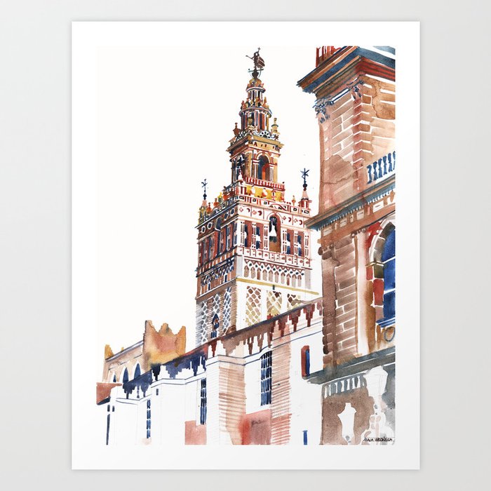 Catedral de Sevilla Art Print