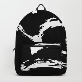 Urgent Backpack | Drawing, Nature, Minimal, Painting, Illustration, Abstract, Modern, Zigzag, Graphicdesign, Minimalism 