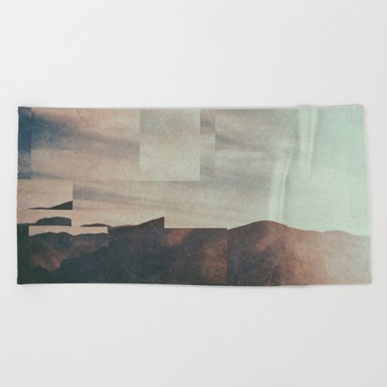 Fractions A40 Beach Towel