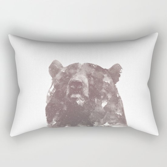 Winter Bear Rectangular Pillow