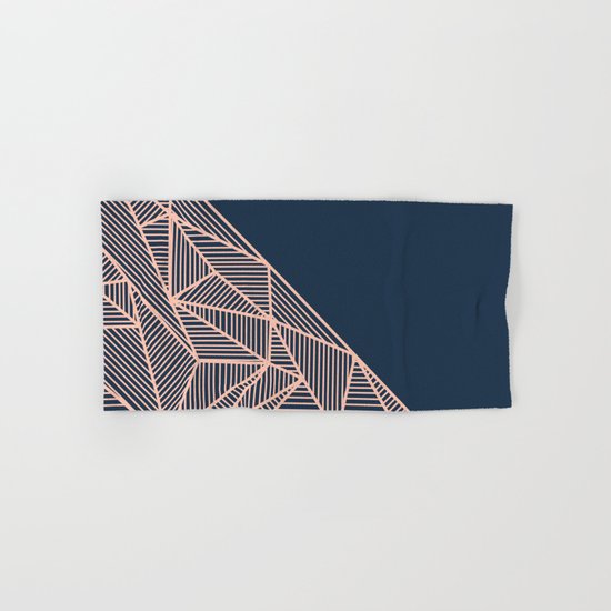 B Rays Geo 1 Hand & Bath Towel