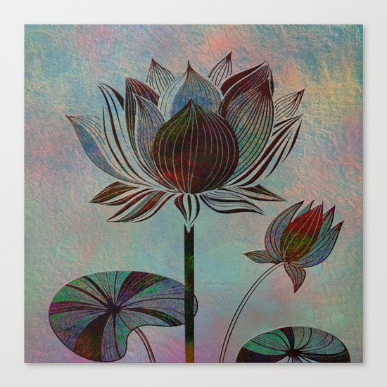Water Lily Canvas Print