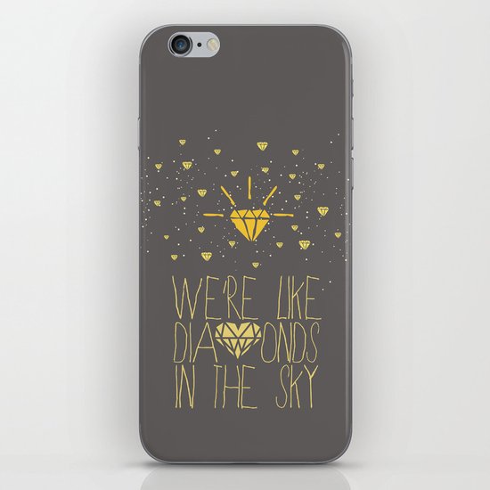 bright like a Diamond iPhone & iPod Skin