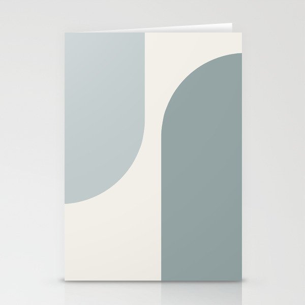 Modern Minimal Arch Abstract XII Stationery Cards